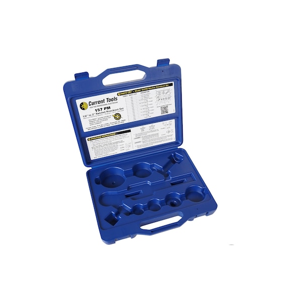 Carrying Case for 1/2" to 2" Ratchet Knock-Out Set